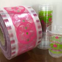 printing cup plastik, printing gelas plastik