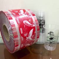 sablon cup plastik, sablon gelas plastik