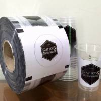 sablon cup plastik, sablon gelas plastik