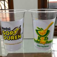 printing cup plastik, printing gelas plastik