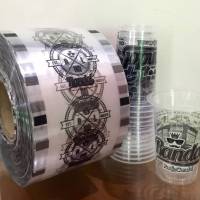 sablon cup plastik, sablon gelas plastik