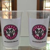 sablon cup plastik, sablon gelas plastik